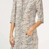 Clothing * | Equipment Aubrey Dress In Women Natural/Snakeskin Print