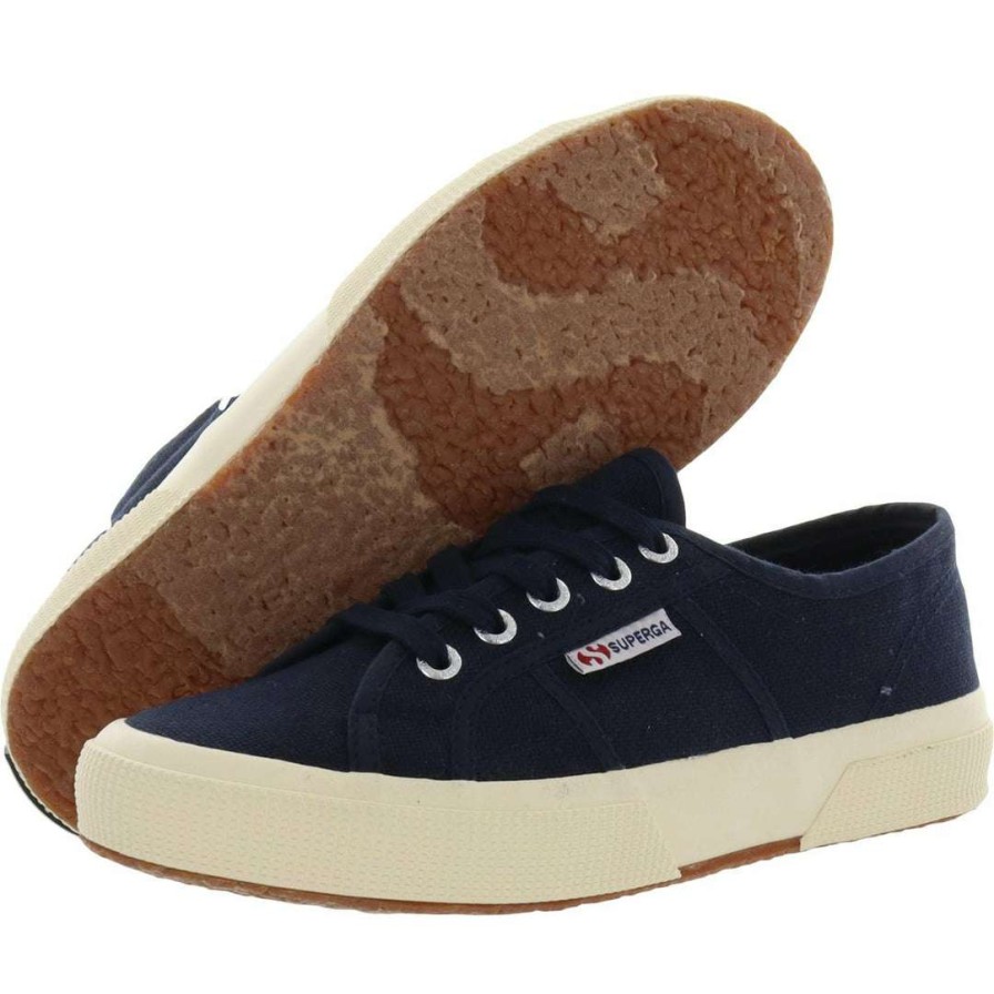 Shoes * | Superga 2750 Cotu Classic Womens Lifestyle Low Top Fashion Sneakers Navy