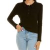 Clothing * | Lna Marta Brushed Rib Top Women Black