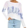 Clothing * | Raffi Tie-Dye Sweater Women Pink