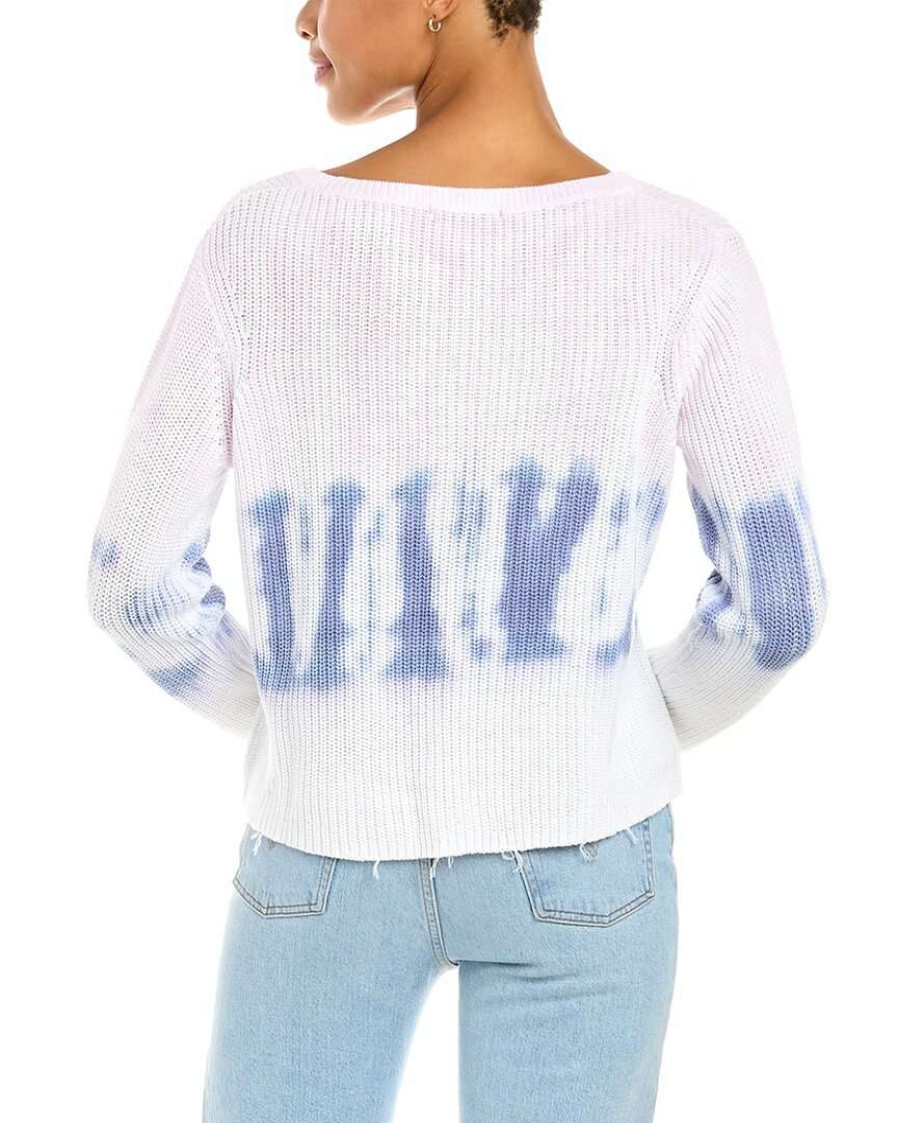 Clothing * | Raffi Tie-Dye Sweater Women Pink