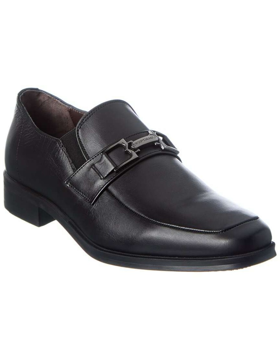 Shoes * | M By Bruno Magli Paul Leather Oxford Men Black