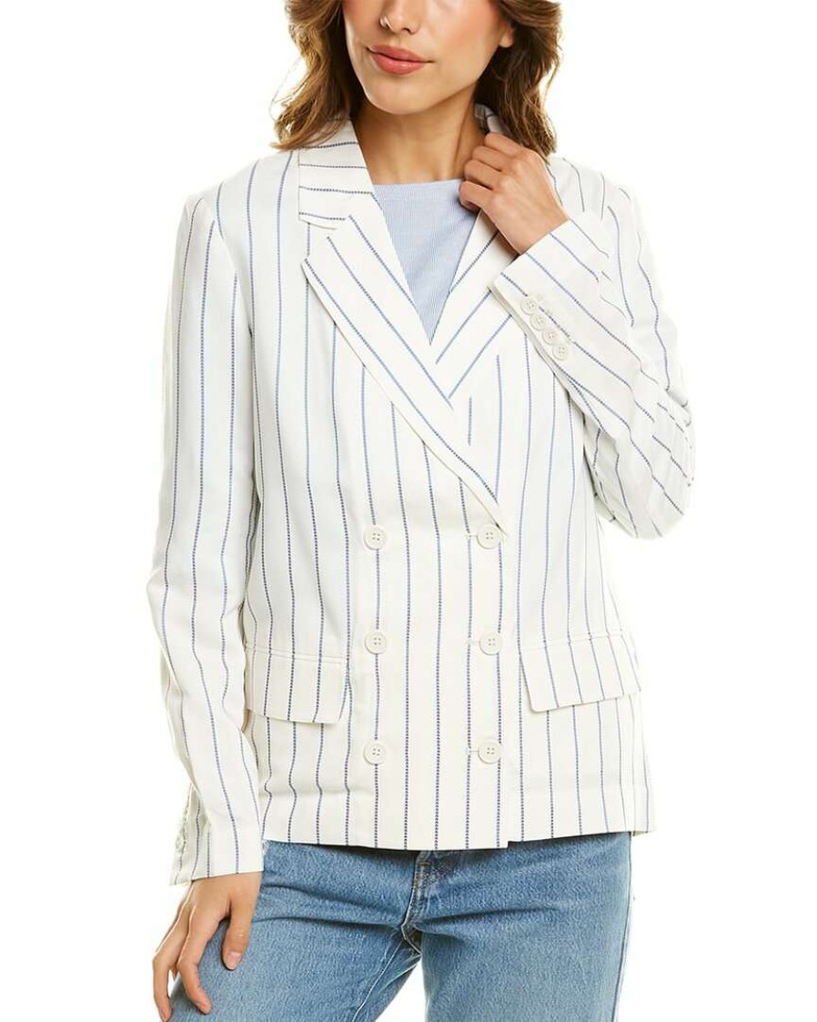 Clothing * | Equipment Gael Blazer Women White