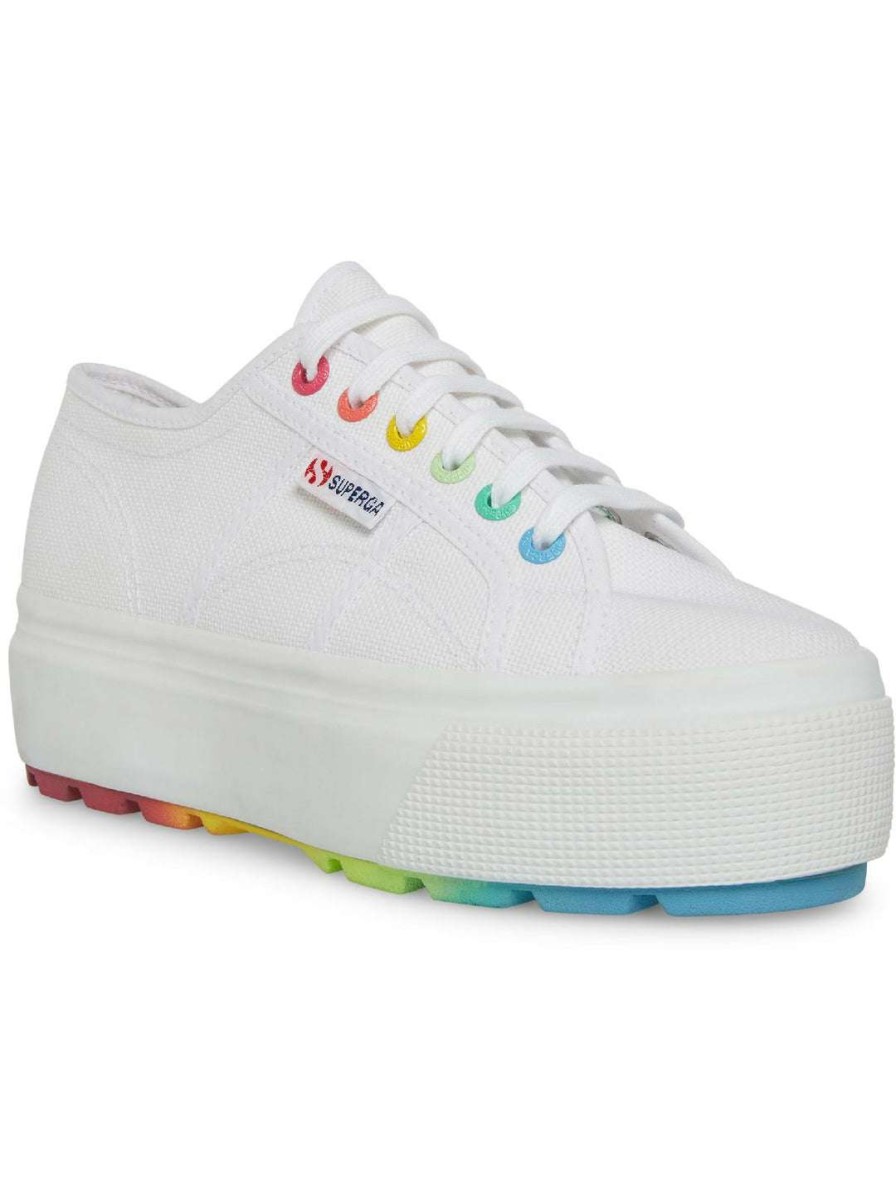 Shoes * | Superga 2790 Tank Multicolor Womens Fitness Lifestyle Casual And Fashion Sneakers Rainbow