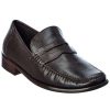 Shoes * | M By Bruno Magli Rho Leather Loafer Men Brown