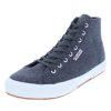 Shoes * | Superga 2795 Mens Wool Hi Top Fashion Sneakers Dark Grey