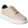 Shoes * | M By Bruno Magli Cesare Leather Sneaker Men Beige