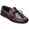 Shoes * | M By Bruno Magli Tino Leather Loafer Men Brown