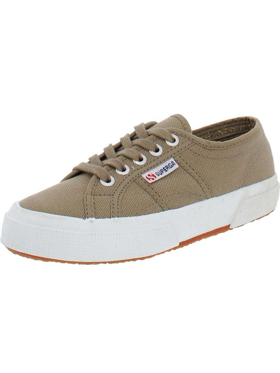 Shoes * | Superga 2750 Classic Womens Canvas Lightweight Sneakers Iceberg Green