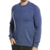 Clothing * | Raffi Crewneck Cashmere Sweater Men Blue