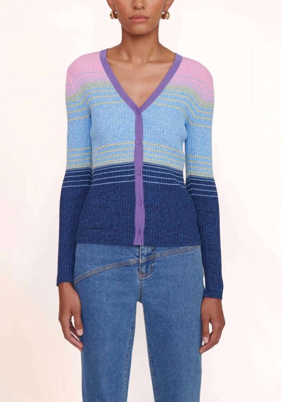 Clothing * | Staud Cargo Sweater In Women Aura