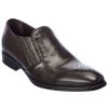 Shoes * | M By Bruno Magli Luciano Leather Loafer Men Brown