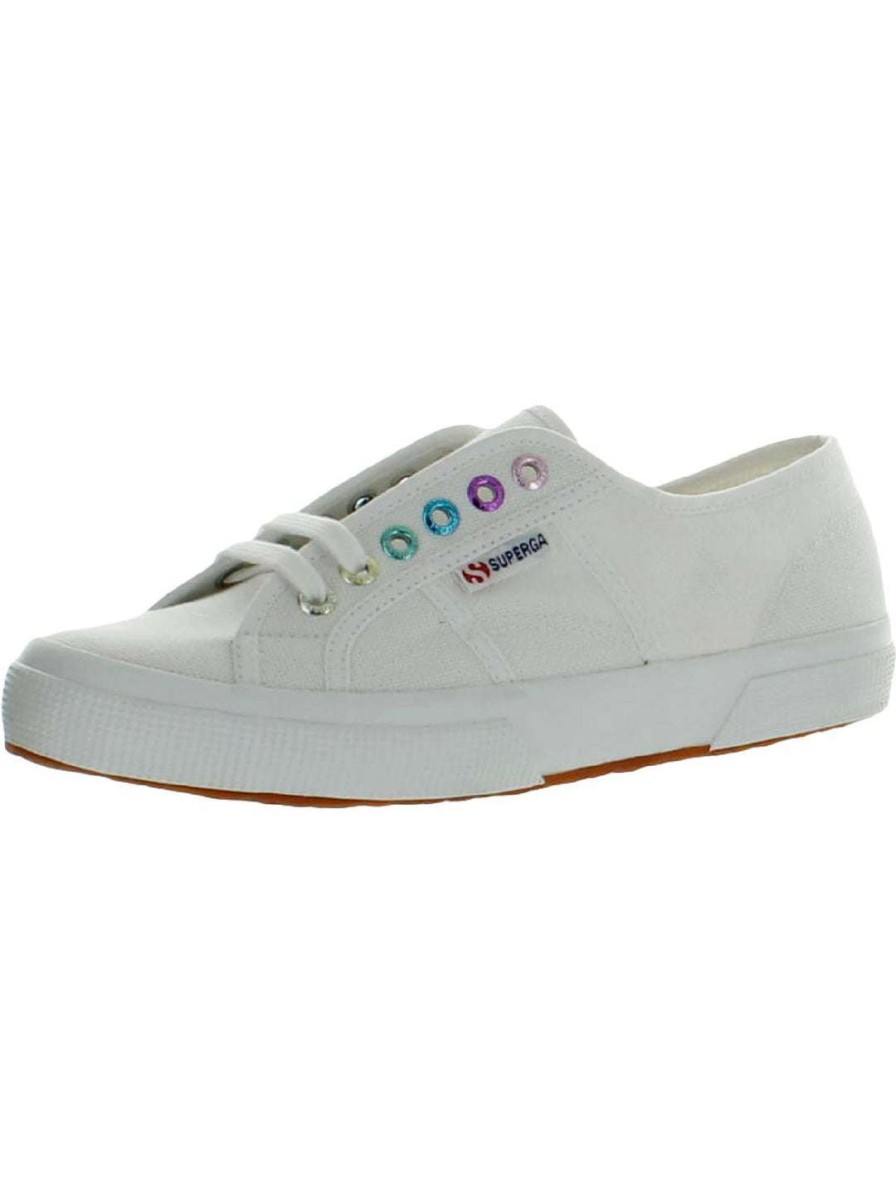 Shoes * | Superga Womens Slip On Lifestyle Casual And Fashion Sneakers White Multi