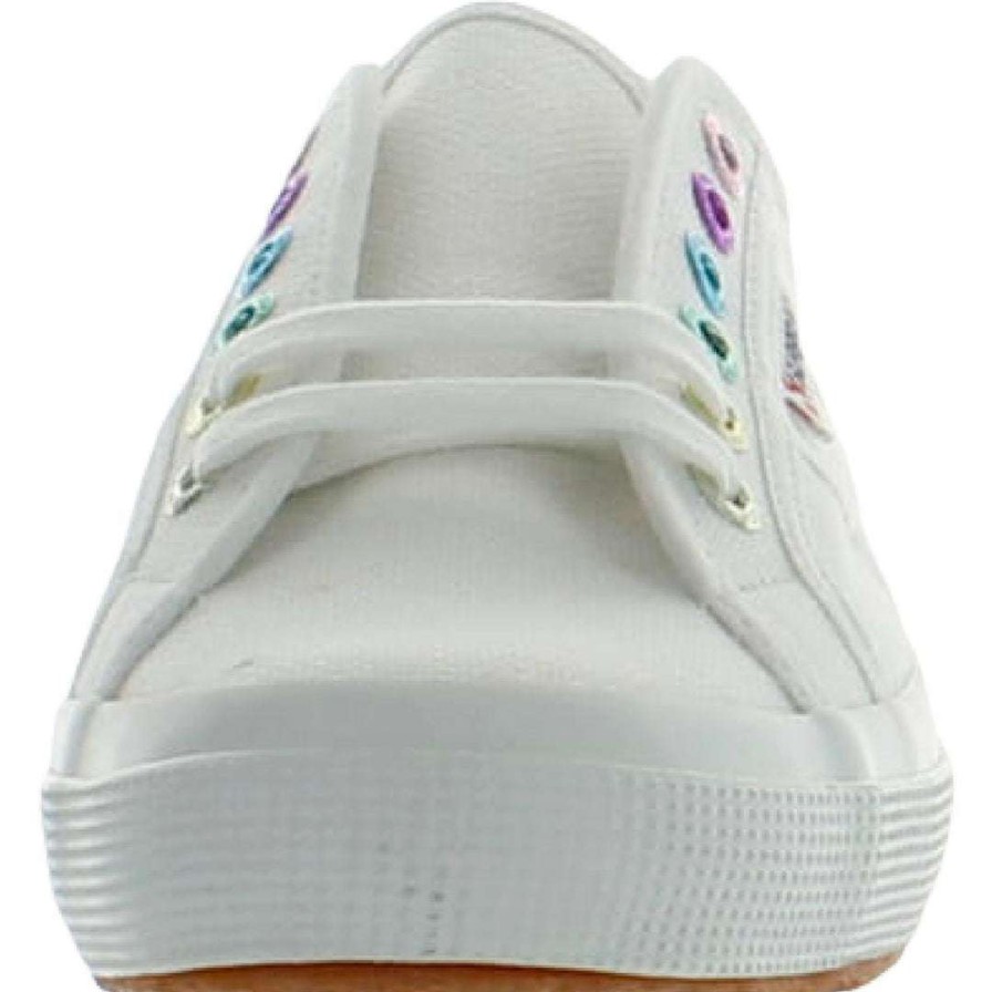 Shoes * | Superga Womens Slip On Lifestyle Casual And Fashion Sneakers White Multi