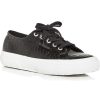 Shoes * | Superga 2750 Syntcrocodile Womens Lifestyle Lace Up Fashion Sneakers Black Crocodile