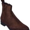 Shoes * | M By Bruno Magli Milton Suede Boot Men Brown