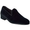 Shoes * | M By Bruno Magli Ellington Velvet Loafer Men Black