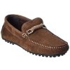 Shoes * | M By Bruno Magli Torro Suede Loafer Men Brown