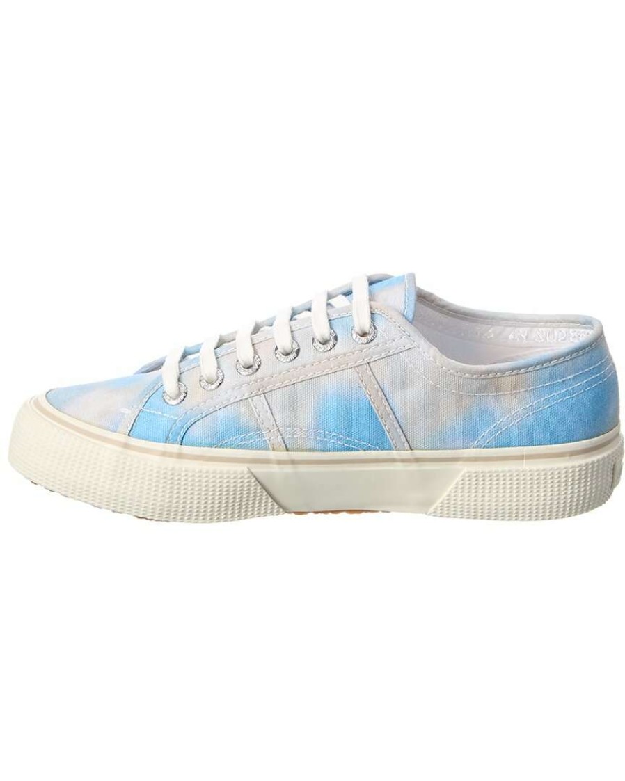 Shoes * | Superga Canvas Sneaker Women Blue