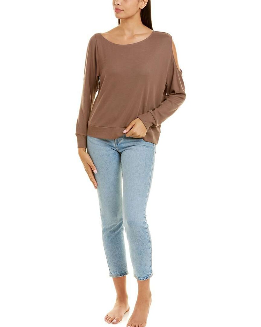 Clothing * | Lna Owen Thermal Top Women Brown