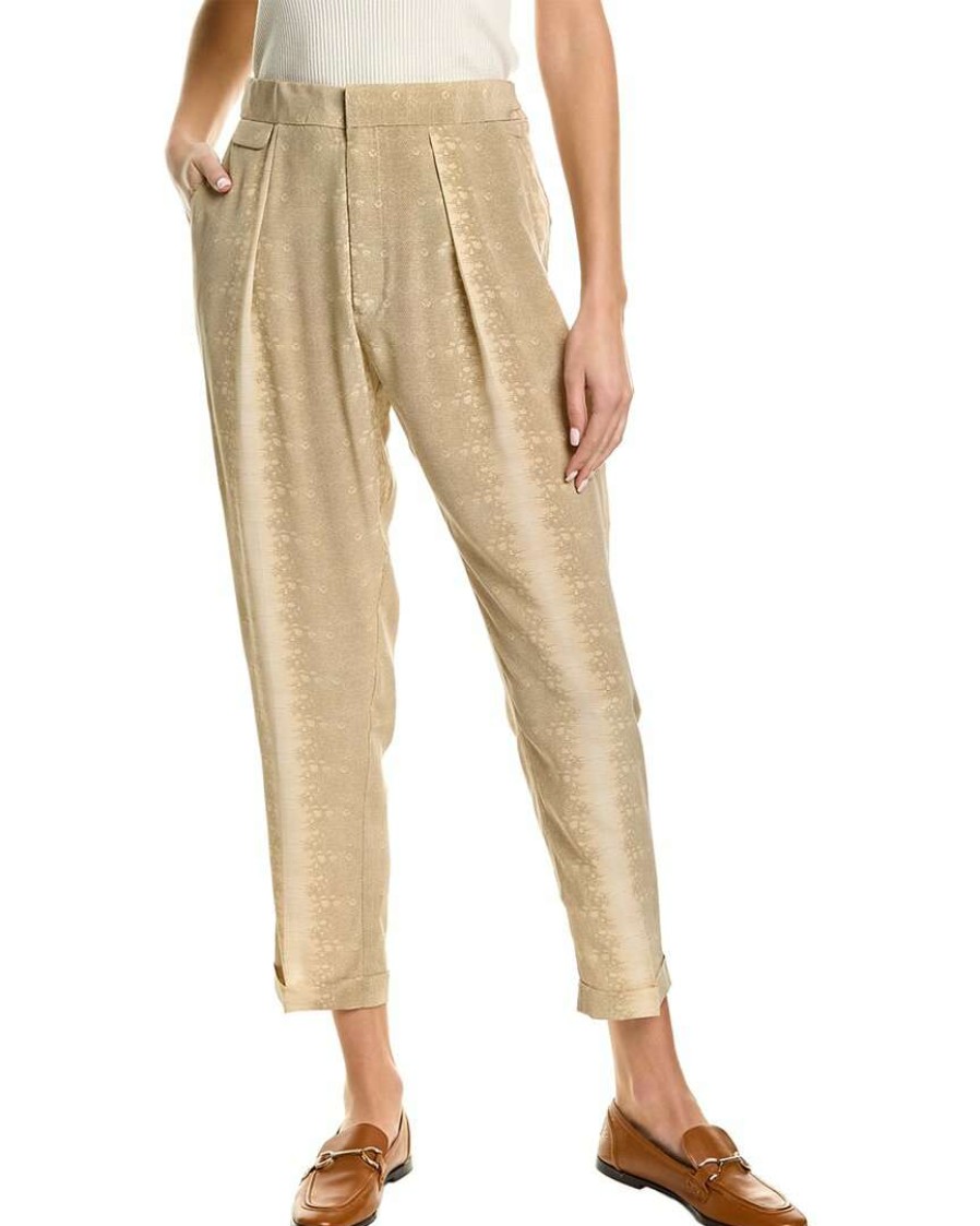 Clothing * | Equipment The Original Silk Trouser Women Brown