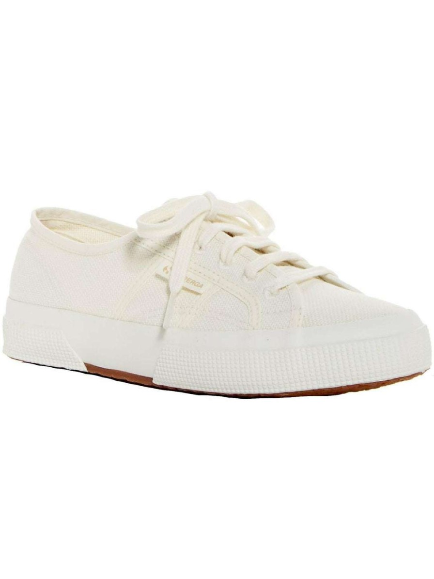 Shoes * | Superga Red Beet Womens Organic Cotton Canvas Casual And Fashion Sneakers White