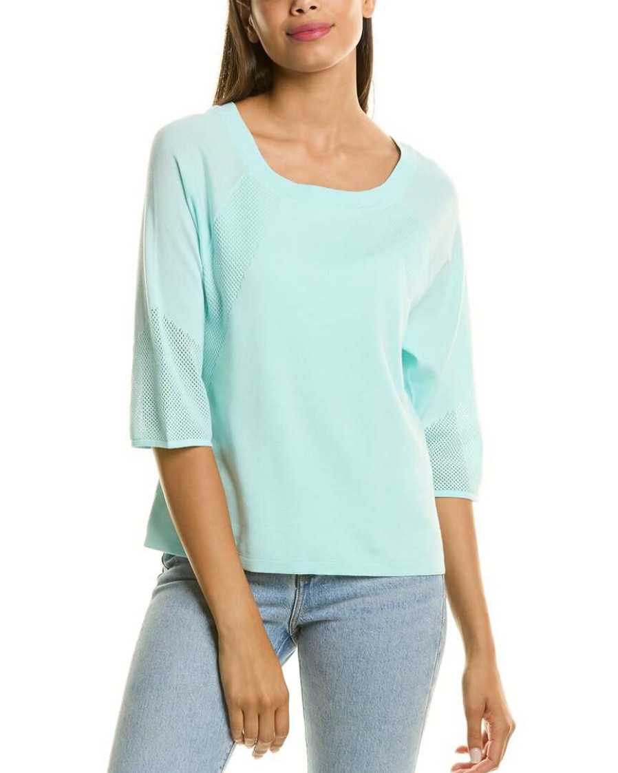 Clothing * | Raffi Top Women Turquoise