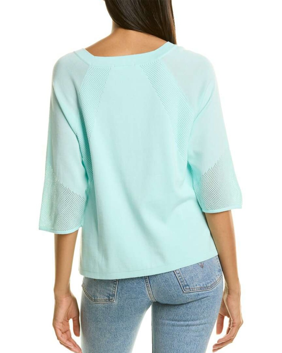 Clothing * | Raffi Top Women Turquoise