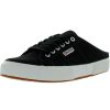 Shoes * | Superga 2402 Cotw Womens Canvas Open Back Slip-On Sneakers Black/White