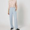 Clothing * | Equipment Slim Signature Silk Shirt In Women Rose Smoke